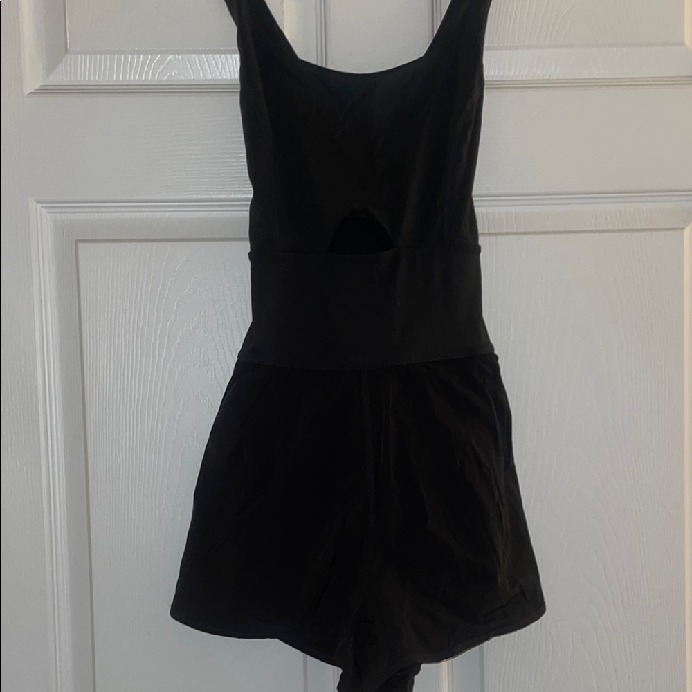 Amazon Black Sleeveless Romper